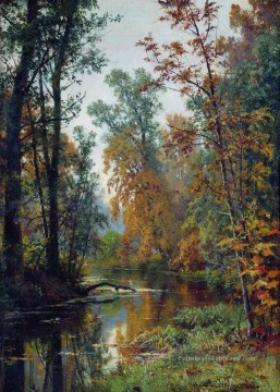 Rivières et ruisseaux œuvres - parc paysager d’automne dans pavlovsk 1888 Ivan Ivanovich river